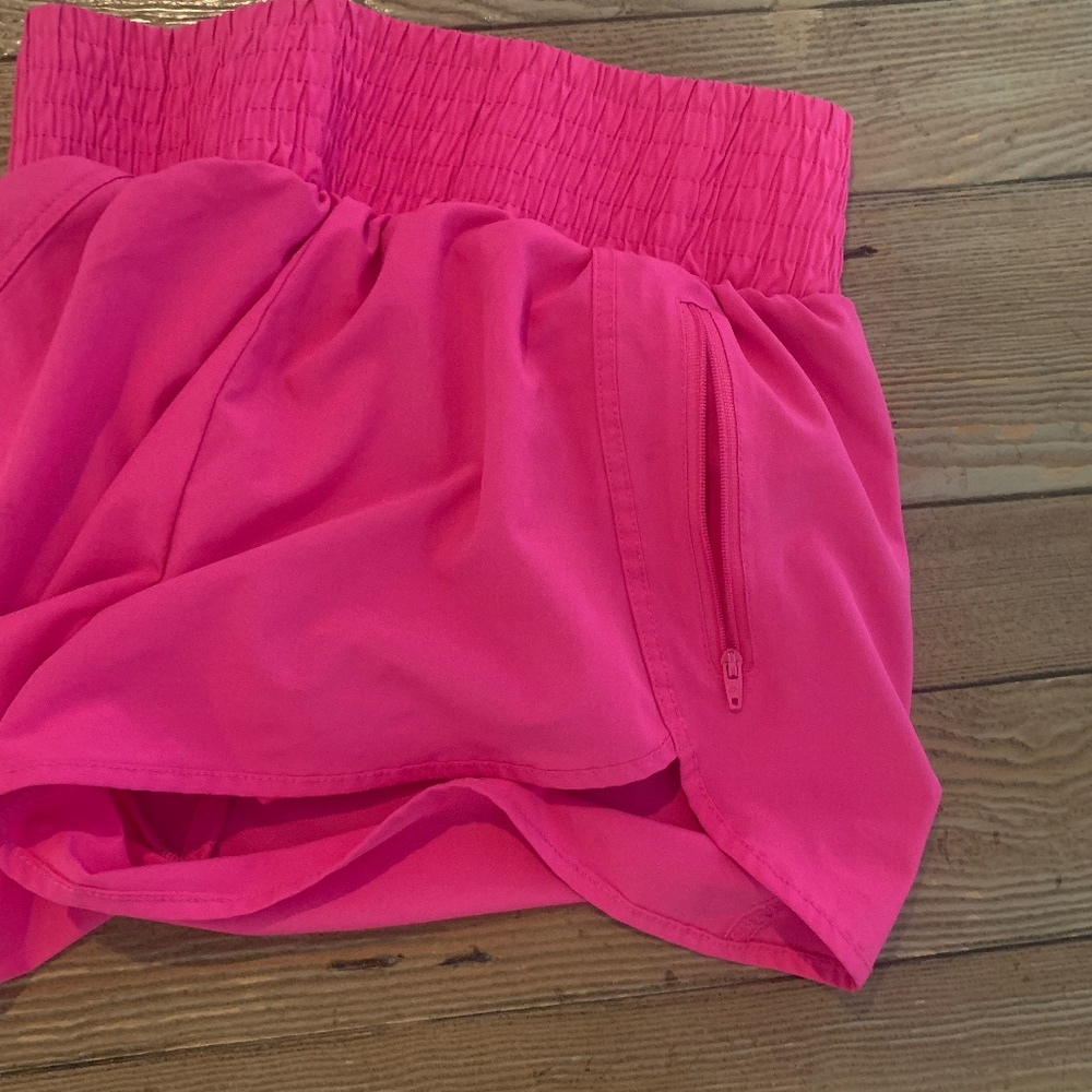 Barbiecore Hot Pink Athletic Shorts